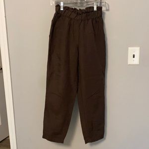 HM LINEN pants, very comfy, size 2